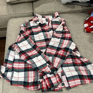 Flannel Aerie pajama shirt